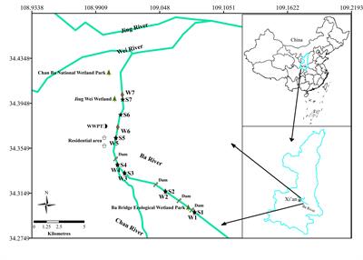 Analysis of Bacterial Community Characteristics, Abundance of Antibiotics and Antibiotic Resistance Genes Along a Pollution Gradient of Ba River in Xi’an, China